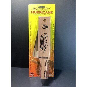 Hurricane Waterproof Turkey Call Box Quaker Boy Made In USA New in Package